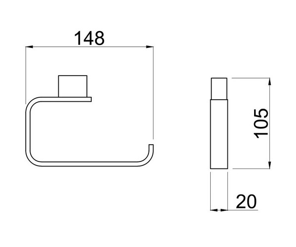 бумагодержатель ALLEN BRAU INFINITY